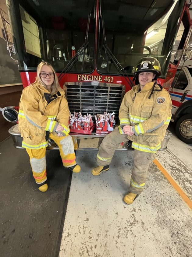 Showing Gratitude Cassadaga Valley Key Club Provides Gifts To Gerry